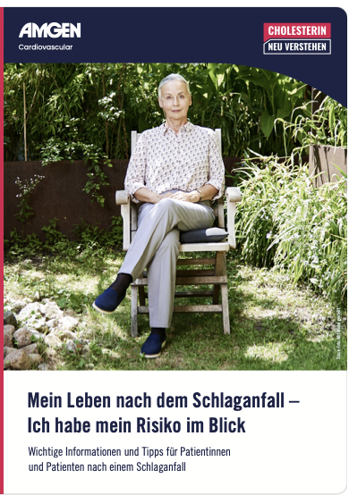 Patientenbroschüre: Mein Leben nach dem Schlaganfall – Ich habe mein Risiko im Blick